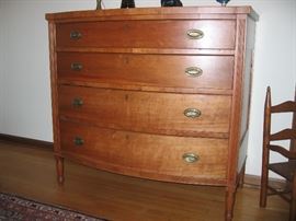 1800-1830 Sheraton Dresser, original hardware.