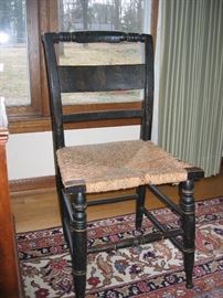 Hitchcock Chair with rush seat