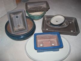 Bonsi dishes/planters