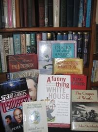 Wide range of books to choose from - lots of Star Trek paperback and hardback books