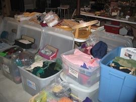 Hooked rug wood material