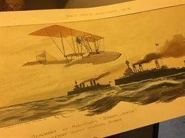 Vintage Aviation Wall ARt