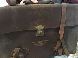 Vintage Military Attache Case