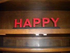 Happy sign