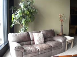 Leather sofa