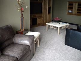 Leather sofa