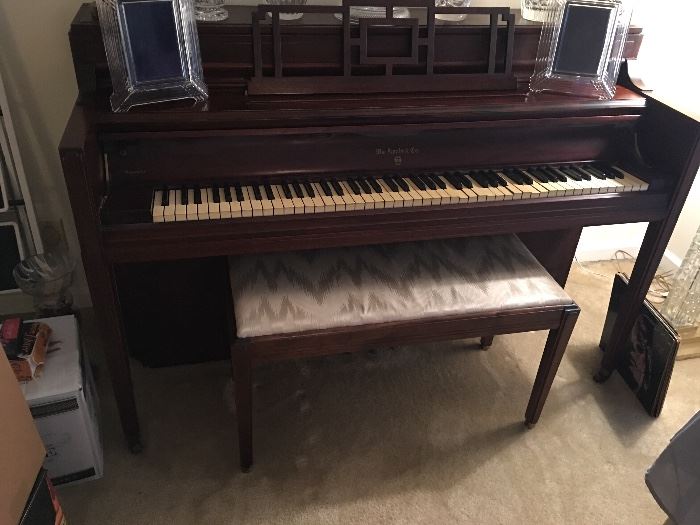 Rare & Vintage Wm Knabe & Company upright Mignonette piano Includes bench.  PRICED TO SELL!!! 