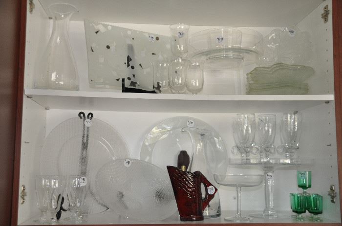 More great glassware! 