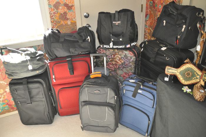Many fantastic pieces of rolling luggage to choose from. 