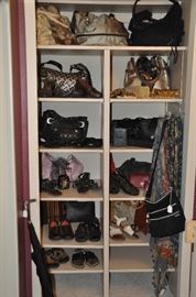 Great purses, shoes and accessories. 