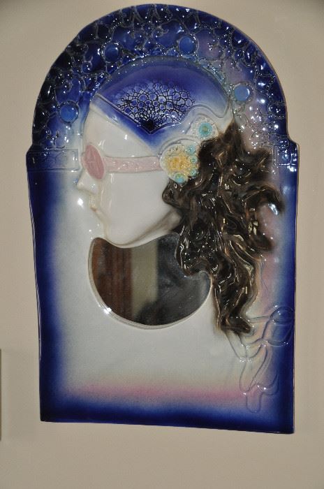 Marc Sijan ceramic mirror