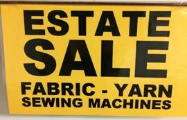 This is the sign you will see at the street.