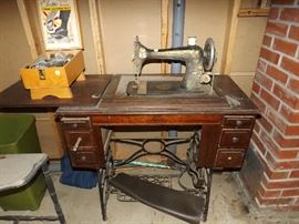 Franklin Treadle Sewing Machine