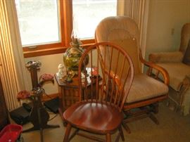 Glider and Chair