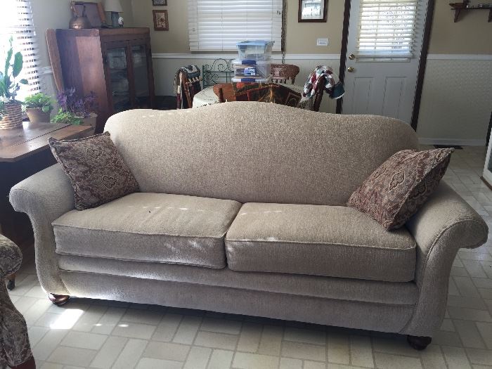 Neutral colored couch in perfect condition!