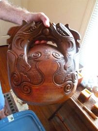 wooden Temple Bell