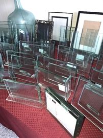 LOTS AND LOTS OF GLASS PICTURE FRAMES