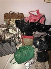 AUTHENTIC DESIGNER HANDBAGS-COACH, JUICY COUTURE, DOONEY AND BOURKE, MICHAEL KORS, KATE SPADE, MARC JACOBS AND MORE