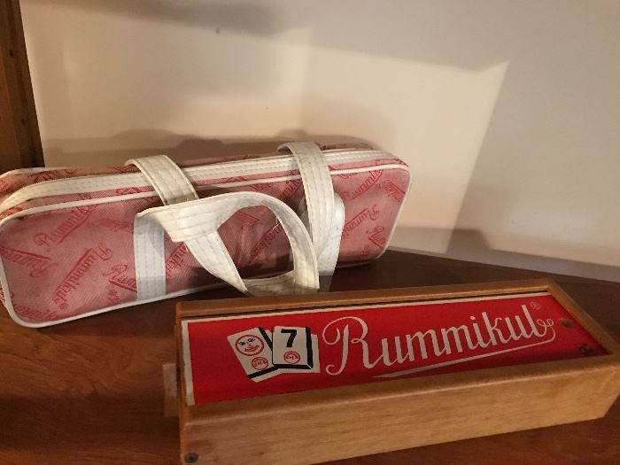 Vintage Rummikub Game with Carrying Case 