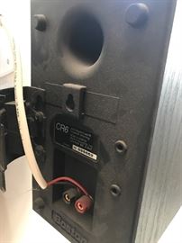 One of 4 Speakers with Wall Mounts