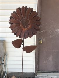 Wrought Iron Sunflower