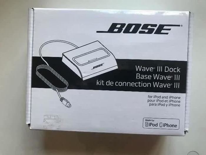 Bose Wave III Dock in Box