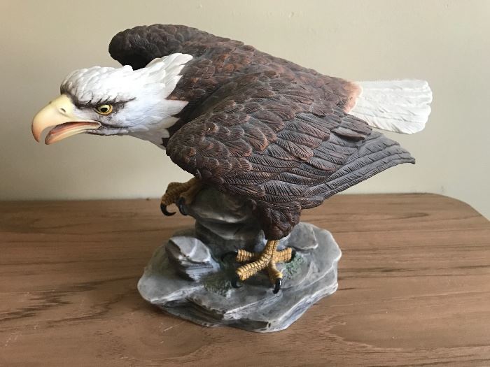 James Audubon Bold Eagle Figurine