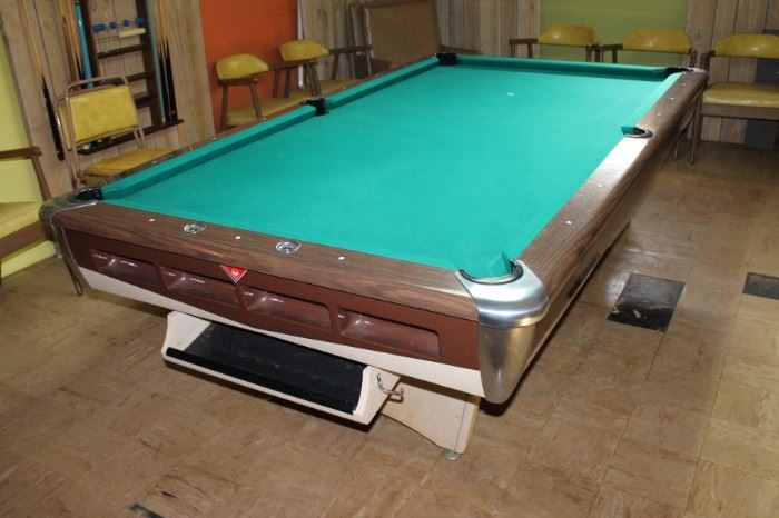 Vintage AMF pool table