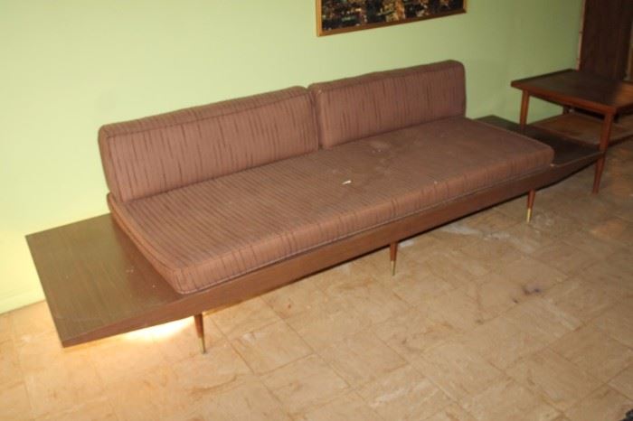 Vintage mid century modern sofa