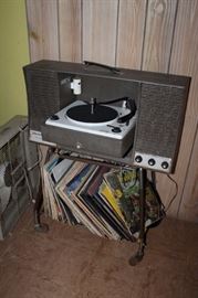 Vintage mid century modern Phonola phonograph