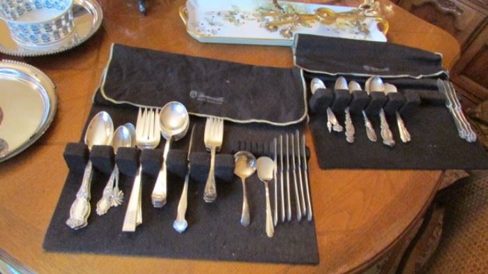 Mixed sterling flatware