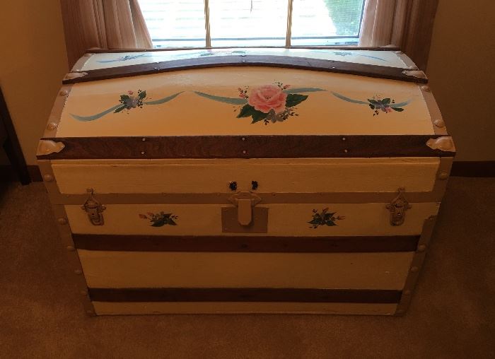 Beautifully Painted Trunk