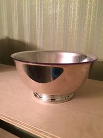 Oneida Paul Revere silver-plate bowl 