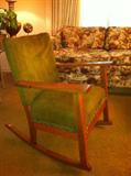 oak rocking chair