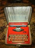 portable typewriter by Royal 
Parade model