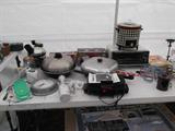 lots of small appliances.