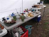 glasses, cups, plastic ware and rotary phones. So much to see.
