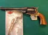 F.LLI Pietta .44 cal black powder cap and ball muzzle loading pistol. In box.