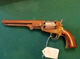 CVA (Connecticut Valley Arms) .36 cal cap and ball muzzleloading blackpowder pistol. Cyllinder has engraving that says, "ENGRAVED 16 MAY 1843", and has engraving a naval scene. Age has not been determined yet.