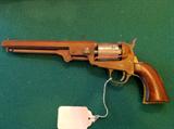 CVA (Connecticut Valley Arms) .36 cal cap and ball muzzleloading blackpowder pistol. Cyllinder has engraving that says, "ENGRAVED 16 MAY 1843", and has engraving a naval scene. Age has not been determined yet.