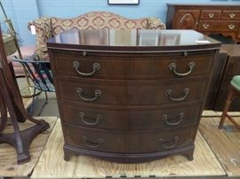 4 DRAWER CHEST WITH PULL OUT WRITING SHELF