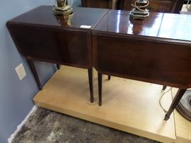 PAIR OF PEMBROKE TABLES
