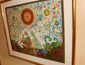 Serigraph by Juan Romero, c. 1980