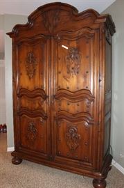 Good Sized Armoire - will hold a large tv.