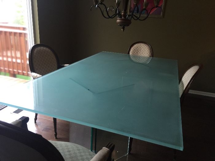 Glass Table  - very contemporary 