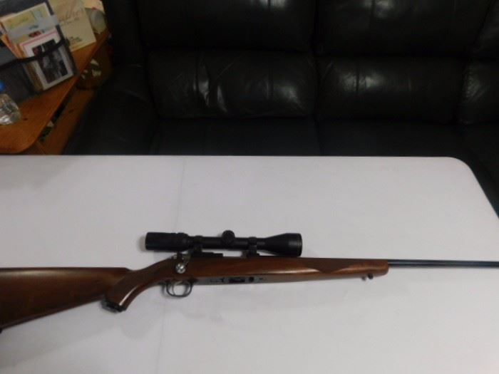 RUGER  77/17 serial  702-60635 with Bausch and Lomb Scope 