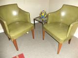VINTAGE GREEN CHAIRS