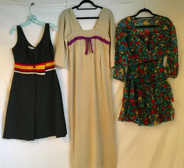 60s Feraud, Rudi Gernreich "Obi Dress" 1960s ( in the Metropolitan Collection), Silk Guy Laroche strapless 
