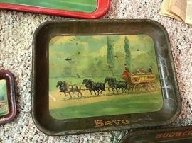 Pre-prohibition Anheuser Busch Bevo Tray