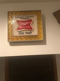 Miller High Life SIgn